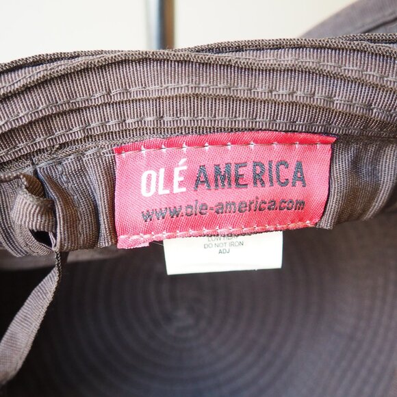 Ole America Brown Beach Hat - Picture 8 of 13